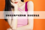 深圳竞价账户托管效果  竞价托管信息