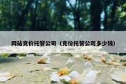 网站竞价托管公司（竞价托管公司多少钱）