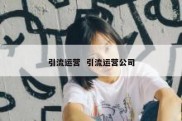 引流运营  引流运营公司