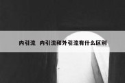 内引流  内引流和外引流有什么区别