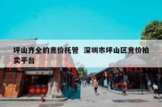 坪山齐全的竞价托管  深圳市坪山区竞价拍卖平台