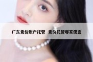 广东竞价账户托管  竞价托管哪家便宜