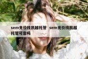sem竞价找凯越托管  sem竞价找凯越托管可靠吗