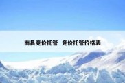 南昌竞价托管  竞价托管价格表