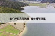 推广好的竞价托管  竞价托管渠道