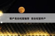 账户竞价托管推荐  竞价托管开户