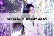 招商代运营公司  招商加盟代运营公司