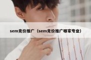 sem竞价推广（sem竞价推广哪家专业）