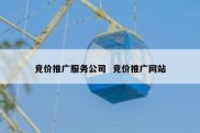 竞价推广服务公司  竞价推广网站