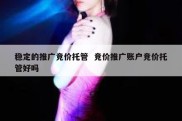 稳定的推广竞价托管  竞价推广账户竞价托管好吗