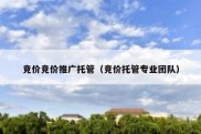 竞价竞价推广托管（竞价托管专业团队）