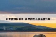 新生群如何引流  新生群怎么搞活群气氛