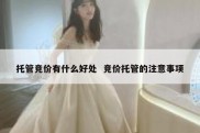 托管竞价有什么好处  竞价托管的注意事项