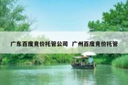 广东百度竞价托管公司  广州百度竞价托管