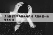 竞价托管公司力推微竞价钱  竞价托管一般要多少钱