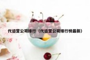 代运营公司排行（代运营公司排行榜最新）
