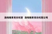 洛阳搜索竞价托管  洛阳搜索竞价托管公司