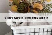 竞价托管基本知识  竞价托管公司操作流程