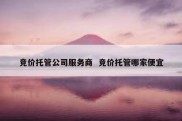 竞价托管公司服务商  竞价托管哪家便宜