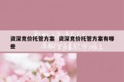 资深竞价托管方案  资深竞价托管方案有哪些