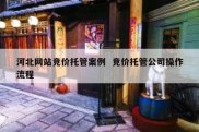 河北网站竞价托管案例  竞价托管公司操作流程