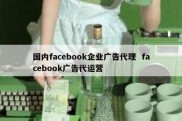 国内facebook企业广告代理  facebook广告代运营
