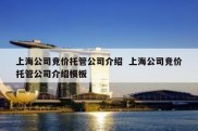 上海公司竞价托管公司介绍  上海公司竞价托管公司介绍模板