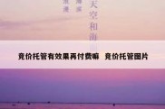 竞价托管有效果再付费嘛  竞价托管图片