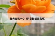 任务变现中心（抖音做任务变现）
