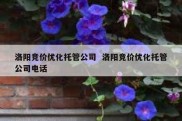 洛阳竞价优化托管公司  洛阳竞价优化托管公司电话