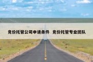 竞价托管公司申请条件  竞价托管专业团队