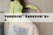 专业网络竞价推广  专业网络竞价推广是什么