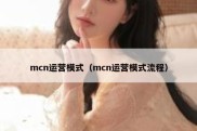 mcn运营模式（mcn运营模式流程）