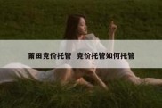 莆田竞价托管  竞价托管如何托管