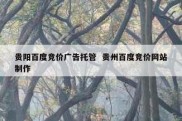 贵阳百度竞价广告托管  贵州百度竞价网站制作