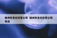 扬州市竞价托管公司  扬州市竞价托管公司电话
