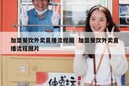 加盟餐饮外卖直播流程图  加盟餐饮外卖直播流程图片