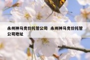 永州神马竞价托管公司  永州神马竞价托管公司地址