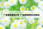 广告营销策划公司  广告营销策划公司排名