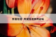 外贸引流  外贸引流软件论坛