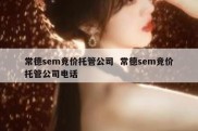 常德sem竞价托管公司  常德sem竞价托管公司电话