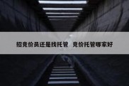 招竞价员还是找托管  竞价托管哪家好