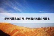 郑州托管竞价公司  郑州最大托管公司排名