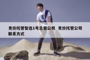 竞价托管智选1号总管公司  竞价托管公司联系方式