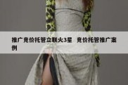 推广竞价托管立联火3星  竞价托管推广案例