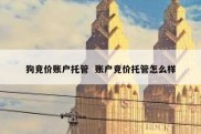 狗竞价账户托管  账户竞价托管怎么样