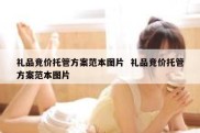 礼品竞价托管方案范本图片  礼品竞价托管方案范本图片
