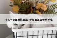 河北牛杂面餐饮加盟  牛杂面加盟哪家好吃