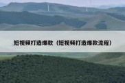 短视频打造爆款（短视频打造爆款流程）