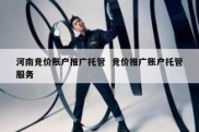 河南竞价账户推广托管  竞价推广账户托管服务